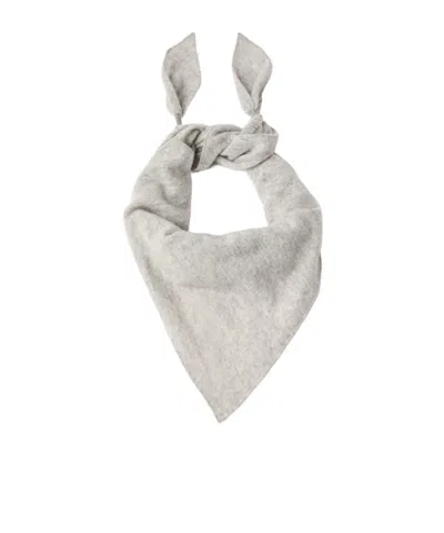 Brunello Cucinelli Monili-chain Scarf In Gray