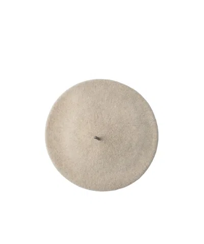 Brunello Cucinelli Monili-chain Slip-on Beret In Neutral