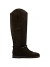 Brunello Cucinelli Black Solid Boots In Black