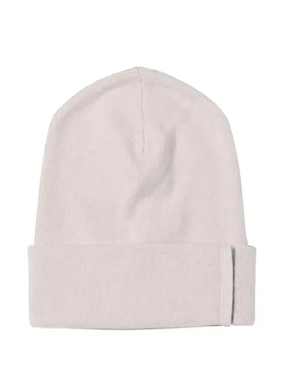 Brunello Cucinelli Monili-trim Beanie Hat In Neutral