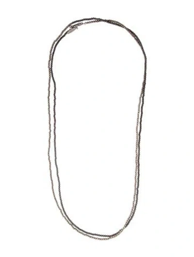 Pre-owned Brunello Cucinelli Monilli Long Chain Necklace, 59" In Multi