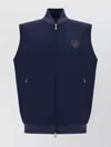 Brunello Cucinelli Men Sleeveless Nylon Topwear With Zip And Logo