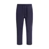 Brunello Cucinelli Elastic Waist Casual Pants In Black