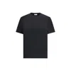 Brunello Cucinelli Women Black Cotton Jersey Monili T-shirt In Black