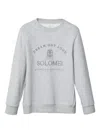 Brunello Cucinelli Motif-embroidered Sweatshirt In Grey