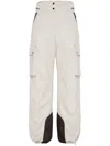 Brunello Cucinelli Mountain Cargo Trousers In White