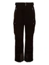 Brunello Cucinelli Cotton Corduroy Mountain Trousers In Black