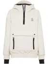 Brunello Cucinelli Mountain Outerwear Jacket In White