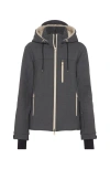 Brunello Cucinelli Mountain Outerwear Jacket In Grey