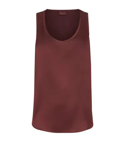 Brunello Cucinelli Mpc59e0600c9813 Blouse In Burgundy