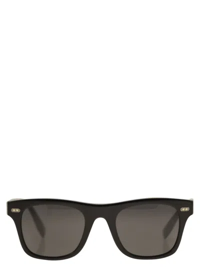 Brunello Cucinelli Mr. Brunello Acetate Sunglasses With Photochromic Lenses In Black