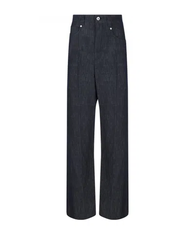Brunello Cucinelli Multi-pocket Denim Pants In Black