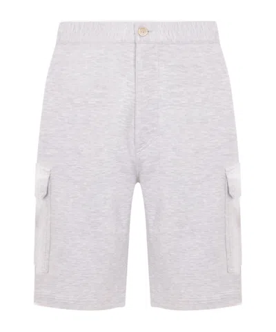 Brunello Cucinelli Multi-pocket Shorts In Grey