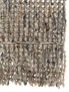 Brunello Cucinelli Multicolor Balloon Net Embroidery Scarf In Gray