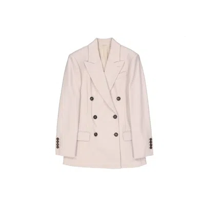 Brunello Cucinelli Multicolor Elastane Blazer In Neutral