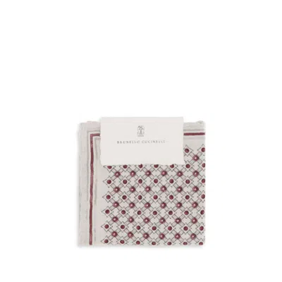 Brunello Cucinelli Multicolor Silk Wallet