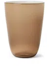 Brunello Cucinelli Vase Aus Muranoglas In Braun