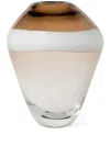 Brunello Cucinelli Murano Glass Vase In Neutrals