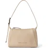 Brunello Cucinelli Leather Bc Duo Shoulder Bag In Beige