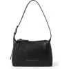Brunello Cucinelli Leather Bc Duo Shoulder Bag In Black
