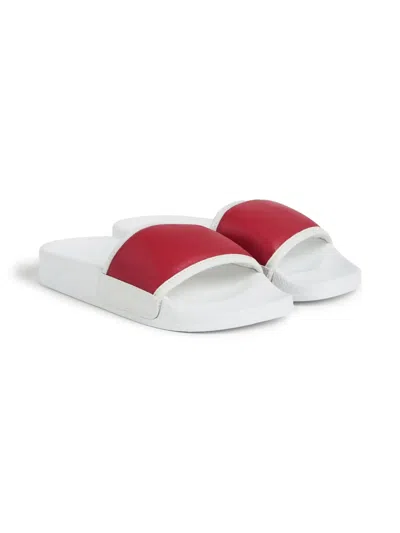 Brunello Cucinelli Kids' Nappa-leather Slides