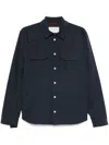 Brunello Cucinelli Logo-buttons Jacket In Blue