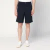 Brunello Cucinelli Cotton Bermuda Shorts Bermuda And Short Blue In Blue