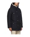 Brunello Cucinelli Quilted Padded Shell Hooded Down Parka In Black