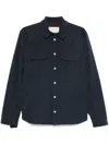 Brunello Cucinelli Logo-buttons Jacket In Navy Blue