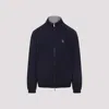 Brunello Cucinelli Water-resistant Long-sleeve Jacket In Black