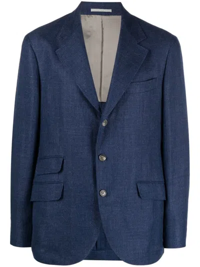 Brunello Cucinelli Blue Jackets