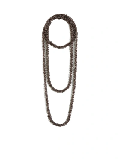 Brunello Cucinelli Necklace In Bronze