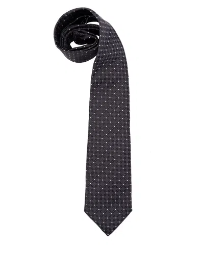 BRUNELLO CUCINELLI NECKTIE WITH JACQUARD PATTERN