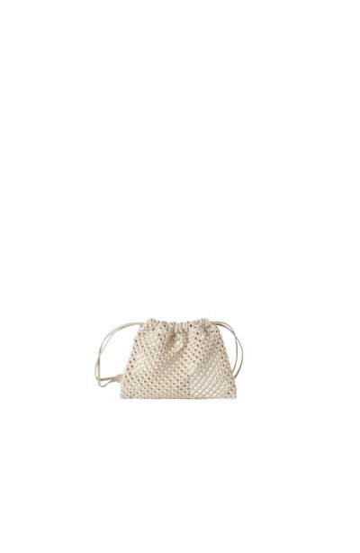 Brunello Cucinelli Net Bc Duo Pouch Bag In White