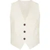 Brunello Cucinelli Flora-appliqué Waistcoat