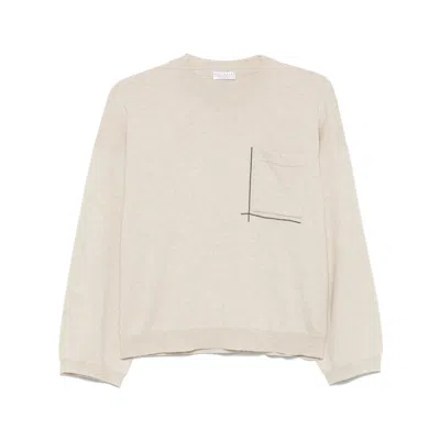 Brunello Cucinelli Neutral Sweaters