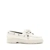Brunello Cucinelli Leather Loafers In White