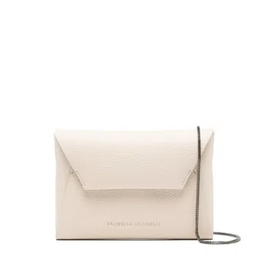 Brunello Cucinelli Neutrals Tote Bags Women In White