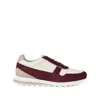 Brunello Cucinelli Leather Sneakers In White