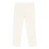 Brunello Cucinelli Casual Pants With Belt Loops In White