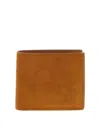 Brunello Cucinelli Nubuck Wallet In Brown