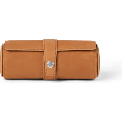 Brunello Cucinelli Nubuck Watch Box In Brown