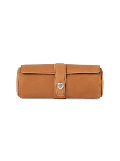 Brunello Cucinelli Nubuck Watch Box In Brown