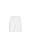Brunello Cucinelli Elastic-waist Panelled Shorts In White