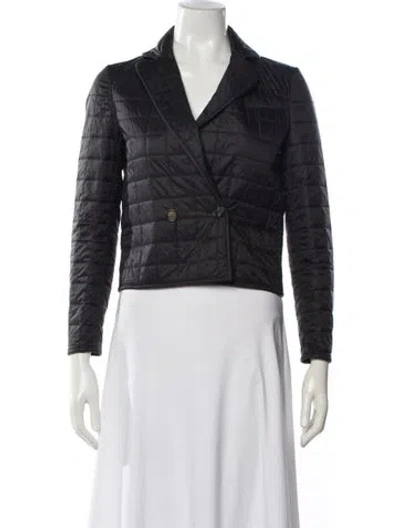 Pre-owned Brunello Cucinelli Nylon Blazer In Gray