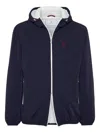 Brunello Cucinelli Blue Nylon Blouson Jacket