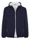 Brunello Cucinelli Blue Nylon Blouson Jacket