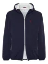 Brunello Cucinelli Blue Nylon Blouson Jacket