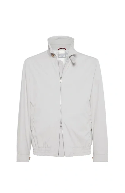BRUNELLO CUCINELLI BRUNELLO CUCINELLI NYLON BOMBER JACKET