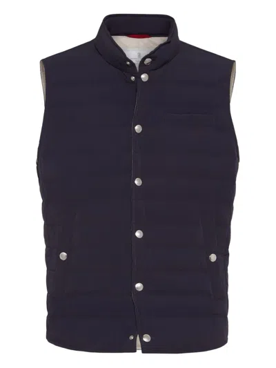 BRUNELLO CUCINELLI BRUNELLO CUCINELLI NYLON DOWN VEST